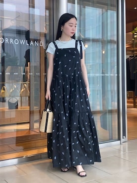 「NE QUITTEZ PAS!（ヌキテパ）のアイテム」を使った、Kato_TOMORROWLANDさん（レディース・158cm）の夏コーディネート