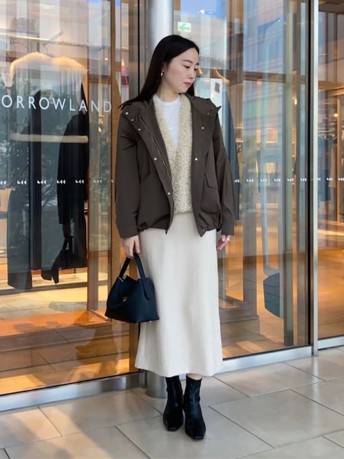 ミックスファー Vネックベスト（ベスト）｜BALLSEY（ボールジィ）の