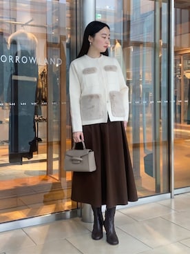 完売新品タグBallsey リリープリントティアードロングスカート 2.5万円 BALLSEY（ボールジィ）の「リリープリント ティアードロング