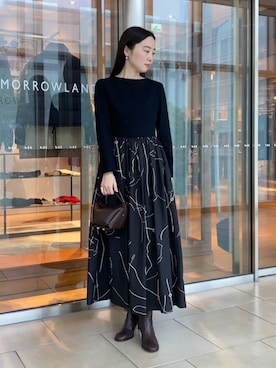 「DES PRES（デ・プレ）のアイテム」を使った、Kato_TOMORROWLANDさん（レディース・158cm）の夏コーディネート