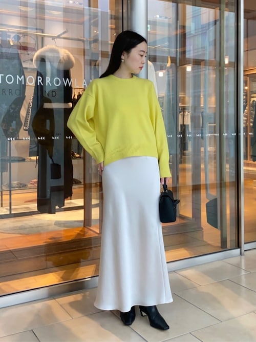 ビンテージサテン マーメイドスカート（スカート）｜MACPHEE