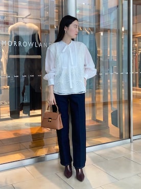 Kato_TOMORROWLANDさん（レディース・158cm）の秋コーディネート