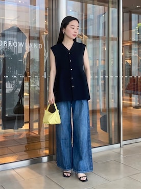 「RED CARD TOKYO（レッドカード）のアイテム」を使った、Kato_TOMORROWLANDさん（レディース・158cm）の夏コーディネート