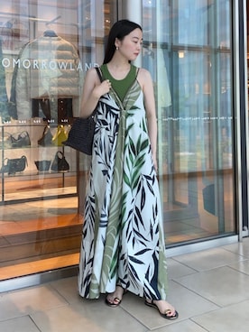 Kato_TOMORROWLANDさん（レディース・158cm）の夏コーディネート