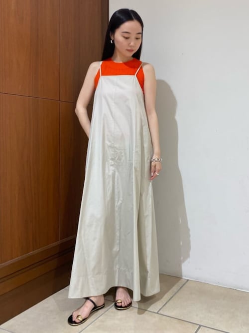 デプレ ノースリーブワンピース コットン ライター レイヤード セレクトショップ レディース SIZE F (M) DES PRES セール】コットンタイプライター レイヤードワンピース（ワンピース