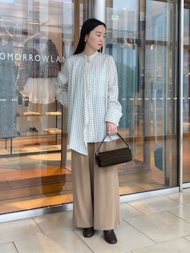 「DES PRES（デ・プレ）のアイテム」を使った、Kato_TOMORROWLANDさん（レディース・158cm）の秋コーディネート