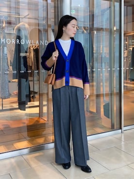 Kato_TOMORROWLANDさん（レディース・158cm）の秋コーディネート