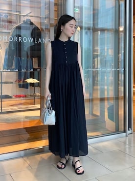 Kato_TOMORROWLANDさん（レディース・158cm）の夏コーディネート