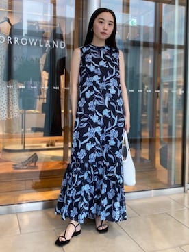 「Dragon Diffusion（ドラゴンディフュージョン）のアイテム」を使った、Kato_TOMORROWLANDさん（レディース・158cm）の夏コーディネート