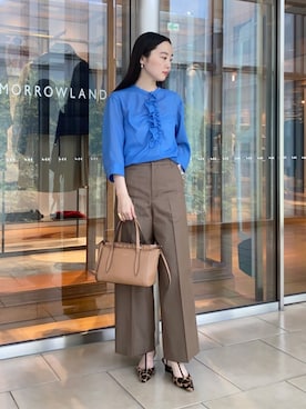 Kato_TOMORROWLANDさん（レディース・158cm）の夏コーディネート