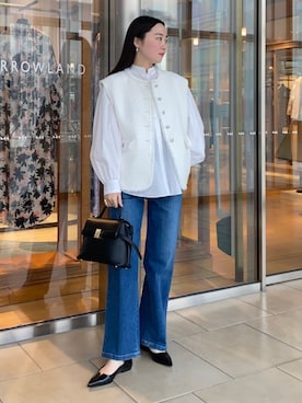 Kato_TOMORROWLANDさん（レディース・158cm）の冬コーディネート