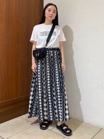 BALLSEY（ボールジィ）の「フリンジギンガムチェック フリル
