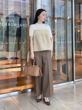 Kato_TOMORROWLANDさん（レディース・158cm）の夏コーディネート