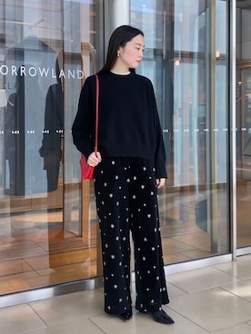 「MACPHEE（マカフィー）のアイテム」を使った、Kato_TOMORROWLANDさん（レディース・158cm）の冬コーディネート