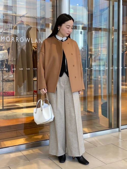 フラッフィーヤーン クルーネックカーディガン（カーディガン/ボレロ