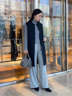 Kato_TOMORROWLANDさん（レディース・158cm）の秋コーディネート