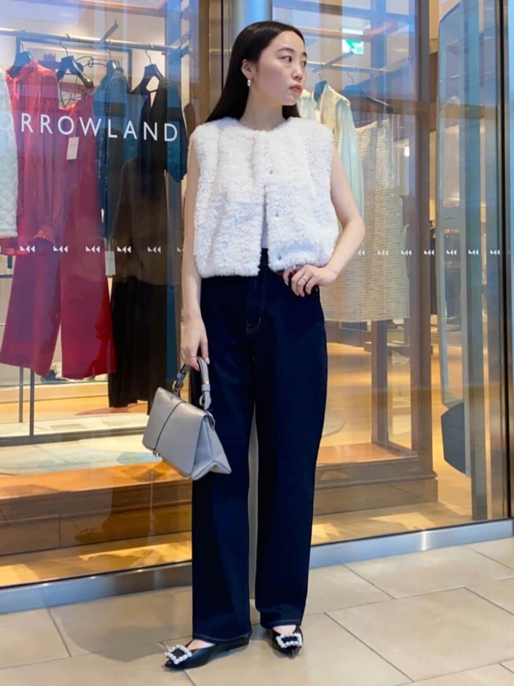 今期25秋新作未使用タグ付きトゥモローランドボルジーBallseyファーベスト 今期25秋新作未使用タグ付きトゥモローランドボルジーBallseyファー