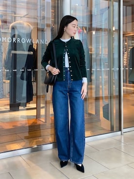 「MACPHEE（マカフィー）のアイテム」を使った、Kato_TOMORROWLANDさん（レディース・158cm）の秋コーディネート