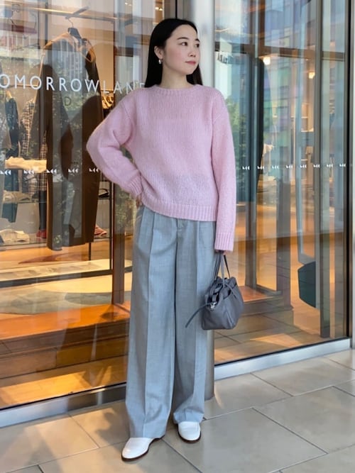 GALERIE VIE（ギャルリー ヴィー） スラックス パンツ ウーステッド