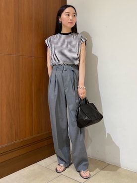 Kato_TOMORROWLANDさん（レディース・158cm）の夏コーディネート