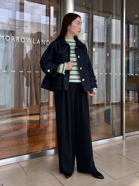 「BALLSEY（ボールジィ）のアイテム」を使った、Kato_TOMORROWLANDさん（レディース・158cm）の冬コーディネート