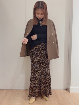 「オリエンタルトラフィック」｜「アイテム（アクセサリー）」を使った、hana___さん（レディース・153cm）の冬コーディネート