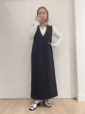 「オリエンタルトラフィック」｜「アイテム（アクセサリー）」を使った、hana___さん（レディース・153cm）の春コーディネート