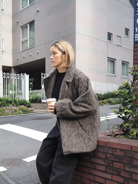 LA PEAU DE GEM】raglan coat/ラグランコートを使った人気ファッション