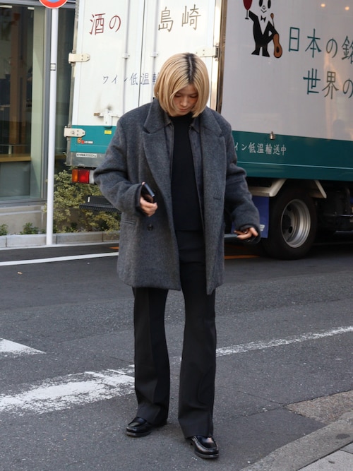 la peau de gem（ラポドゥジェム） パンツ 「LA PEAU DE GEM」pintuck