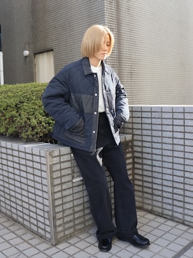 【LA PEAU DE GEM】melton jacket outer fashion – タグ 