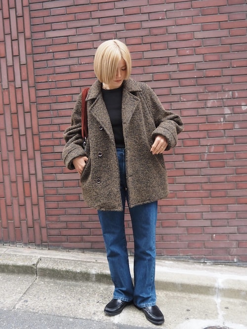 LA PEAU DE GEM raglan coat ラグランコート la peau de gem（ラポドゥジェム） ステンカラーコート コート 「LA