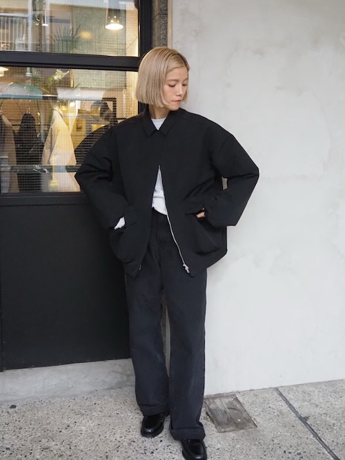 セール】【LA PEAU DE GEM】3D pocket blouson/3Dポケットブルゾン