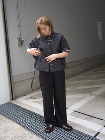 LA PEAU DE GEM（ラポドゥジェム）の「【LA PEAU DE GEM】denim