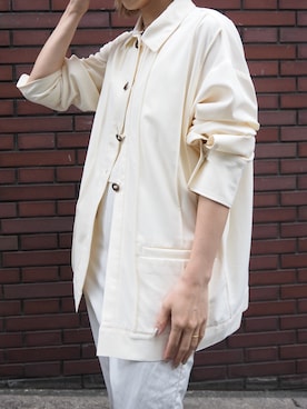 「アイテム（ブルゾン）」を使った、sari_lpdgemさん（レディース・158cm）の夏コーディネート