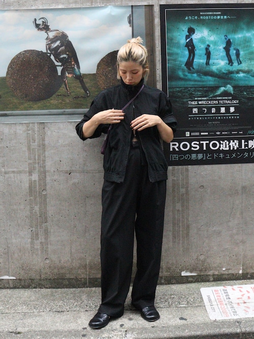 LA PEAU DE GEM】bomber jacket/ボンバージャケット（ブルゾン