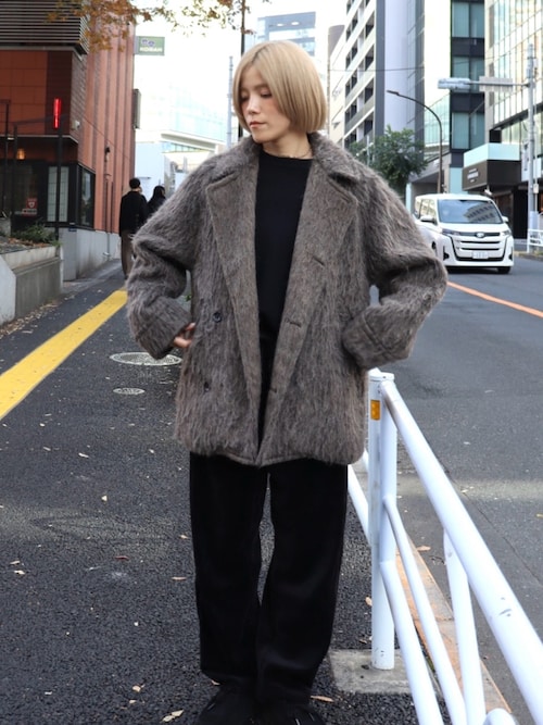 セール】【LA PEAU DE GEM】raglan coat/ラグランコート（ステンカラー