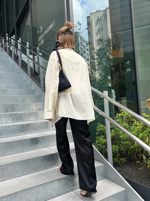 la peau de gem（ラポドゥジェム） スラックス パンツ 「LA PEAU DE