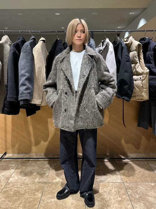 セール】【LA PEAU DE GEM】raglan coat/ラグランコート（ステンカラー