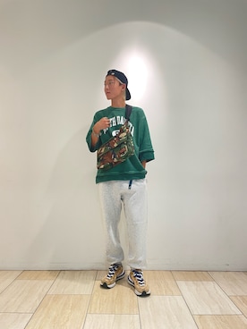 u_riさんの（Gramicci | グラミチ）を使ったコーディネート