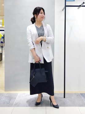 TOMOMIさん（レディース・153cm）の夏コーディネート