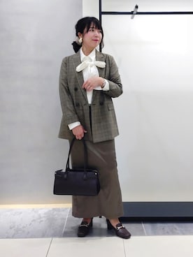 TOMOMIさん(レディース・153cm)の秋コーディネート