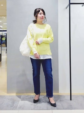 TOMOMIさん(レディース・153cm)の春コーディネート