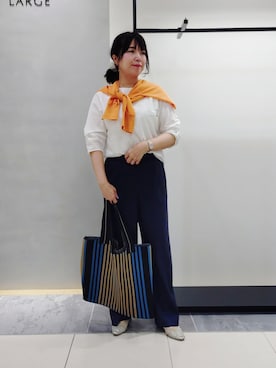 TOMOMIさん(レディース・153cm)の夏コーディネート