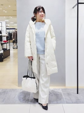 TOMOMIさん(レディース・153cm)の冬コーディネート
