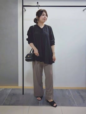「Rubyrivet（ルビーリベット）のアイテム」を使った、TOMOMIさん（レディース・153cm）の春コーディネート