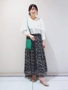 TOMOMIさん（レディース・153cm）の春コーディネート