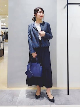 TOMOMIさん（レディース・153cm）の春コーディネート