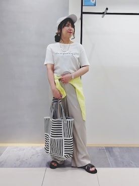 TOMOMIさん(レディース・153cm)の夏コーディネート