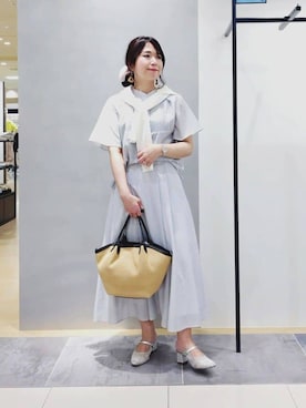 TOMOMIさん(レディース・153cm)の夏コーディネート