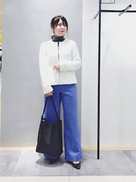 「THE SHOP TK （ザ ショップ ティーケー ）のアイテム」を使った、TOMOMIさん（レディース・153cm）の春コーディネート